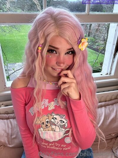 Belle Delphine Cute In Pink Onlyfans Latest Nudes Leaked Photos