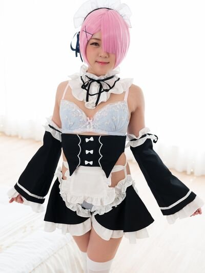 AyaKomatsu -Alone in a room with cosplay maid - Cospuri 0304